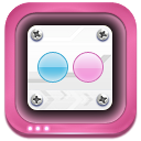 flickr HotPink icon