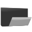 Folder, open DarkSlateGray icon