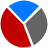 Diagram Firebrick icon