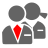 user, profile, group, people, Account, Human, guest, Customer DimGray icon
