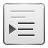 more, indent, Format Gainsboro icon