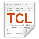 File, Tcl, Text, document WhiteSmoke icon