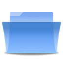 Folder, Blue CornflowerBlue icon