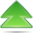increase, Up, Ascending, Ascend, Arrow, upload, double, rise LimeGreen icon