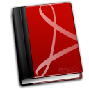 Acroread DarkRed icon