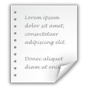 document, plain, File, Text Icon