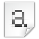 Font, Application, Bdf WhiteSmoke icon