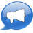 Konv, Message RoyalBlue icon