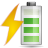 Energy, charge, charging, Battery Gold icon