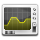 graph, monitor, system, screen, Display, chart, utility, Computer DimGray icon