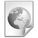 internet, document, globe, File, planet, earth, wml, paper, Wap, world, Text DarkSlateGray icon