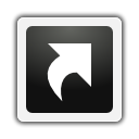 Link, overlay, symbolic, Emblem WhiteSmoke icon