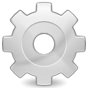 Application, option, system, configuration, Configure, config, Cog, preference, Setting, Desktop, Gear LightGray icon