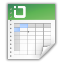 Application, Ms, Spreadsheet, Excel Snow icon