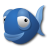 Bluefish SteelBlue icon