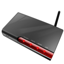 router, wan Black icon