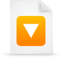 paper, document, File, Orange WhiteSmoke icon