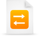 paper, File, document, Orange WhiteSmoke icon
