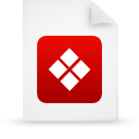 red, File, paper, document WhiteSmoke icon