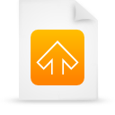 paper, File, document, Orange WhiteSmoke icon