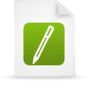 document, green, paper, File WhiteSmoke icon