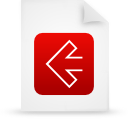 document, paper, File, red WhiteSmoke icon
