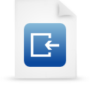 document, paper, File, Blue WhiteSmoke icon