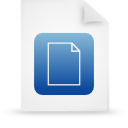 Blue, File, paper, document WhiteSmoke icon