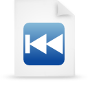 document, Blue, paper, File WhiteSmoke icon