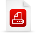 paper, document, red, File WhiteSmoke icon