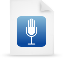 File, document, Blue, paper WhiteSmoke icon