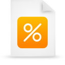 document, Orange, File, paper WhiteSmoke icon