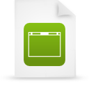 green, File, paper, document WhiteSmoke icon