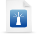 document, File, paper, Blue WhiteSmoke icon