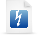 document, Blue, File, paper WhiteSmoke icon