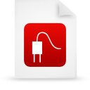 red, File, paper, document WhiteSmoke icon