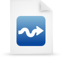 document, Blue, File, paper WhiteSmoke icon