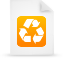 paper, document, File, Orange WhiteSmoke icon