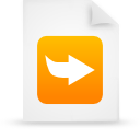 document, File, Orange, paper WhiteSmoke icon