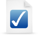 paper, File, document, Blue WhiteSmoke icon