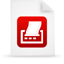 File, document, red, paper WhiteSmoke icon
