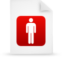 document, paper, File, red WhiteSmoke icon