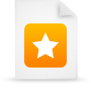 paper, document, Orange, File WhiteSmoke icon