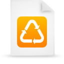 Orange, document, paper, File WhiteSmoke icon