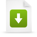 File, paper, document, green WhiteSmoke icon