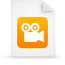 Orange, document, File, paper WhiteSmoke icon