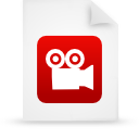 File, paper, document, red WhiteSmoke icon