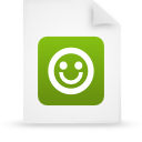 File, green, document, paper WhiteSmoke icon