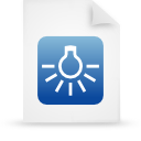 Blue, paper, File, document WhiteSmoke icon