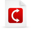 paper, document, red, File WhiteSmoke icon